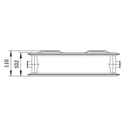 Стальной панельный радиатор Тип 20 Лемакс Premium C 20х300х400
