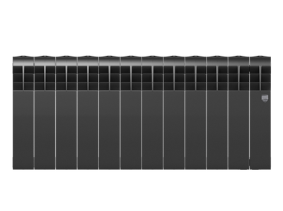Биметаллический радиатор Royal Thermo Biliner 350 Noire Sable 12 секц.