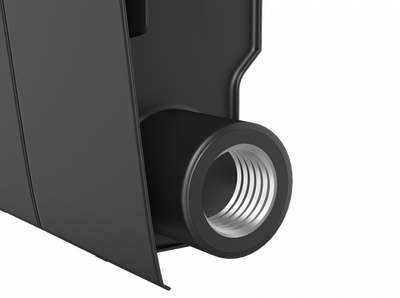 Биметаллический радиатор Royal Thermo Biliner 350 Noire Sable 12 секц.