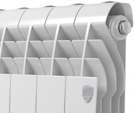Биметаллический радиатор Royal Thermo Biliner 350 VD 8 секц. Bianco Traffico