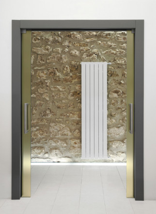 Алюминиевый радиатор STOUT Oscar 1800 6 секций (RAL 9010)