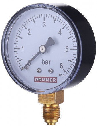 Манометр Rommer RIM-0010-800615