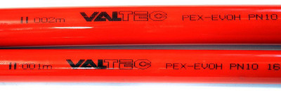 Диаметр трубы 16 мм VALTEC PEX-EVOH, 16(2,0) бухта 100м