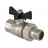 Кран шаровый с накидной гайкой Valtec 1/2&quot; МF VT.327