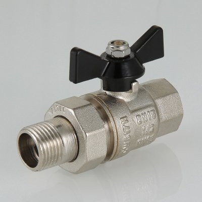 Кран шаровый с накидной гайкой Valtec 1/2&quot; МF VT.327