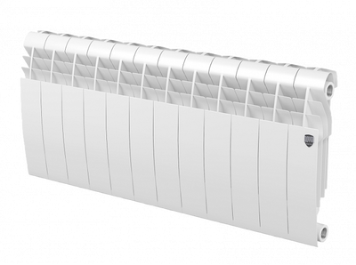 Биметаллический радиатор Royal Thermo Biliner 350 VD 12 секц. Bianco Traffico