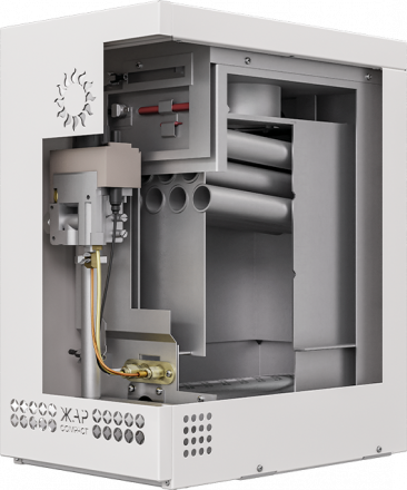 Напольный газовый котел Сигнал КОВ-10СВПС TGV Жар Compact