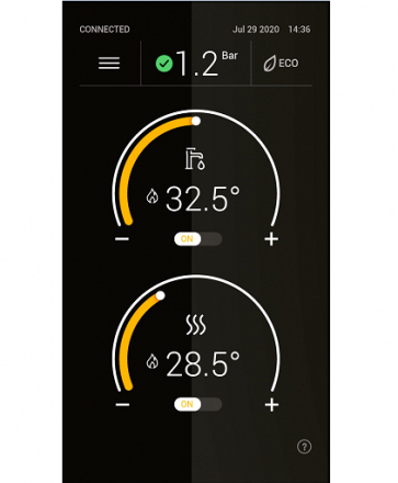 Настенный газовый котел 32 кВт Ferroli BLUEHELIX MAXIMA 34С