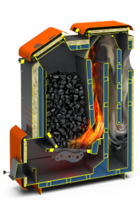 Твердотопливный котел Теплодар КУППЕР МЕГА-32