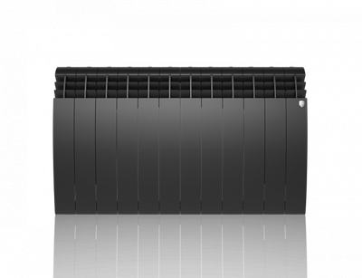Биметаллический радиатор Royal Thermo Biliner 500 VD 12 секц. Noir Sable