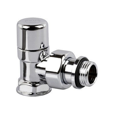 Запорный угловой клапан SR Rubinetterie Запорный вентиль Ovus 1/2 хром