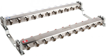 Для отопления Rommer 1&quot;/3/4&quot;x11 с запорными клапанами (RMS-3200-000011)