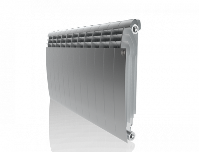 Биметаллический радиатор Royal Thermo Biliner 500 VD 12 секц. Silver Satin
