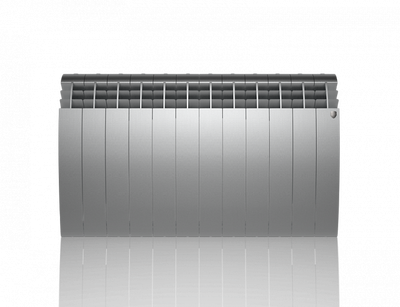 Биметаллический радиатор Royal Thermo Biliner 500 VD 12 секц. Silver Satin