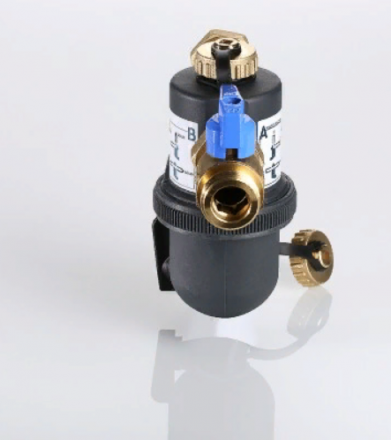 Фильтр дешламатор с пластиковым корпусом Dirstop XL 1 1/4&quot; VT.382.B.07