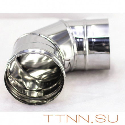 Колено дымохода 90° нержавеющая сталь D- 160