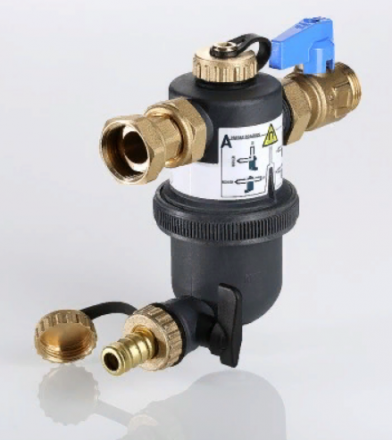 Фильтр дешламатор с пластиковым корпусом Dirstop XL 1&quot; VT.382.B.06