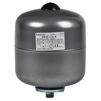 Расширительный бак VALTEC Бак расширительный 8 л. для ГВС БЕЛЫЙ (серый)
