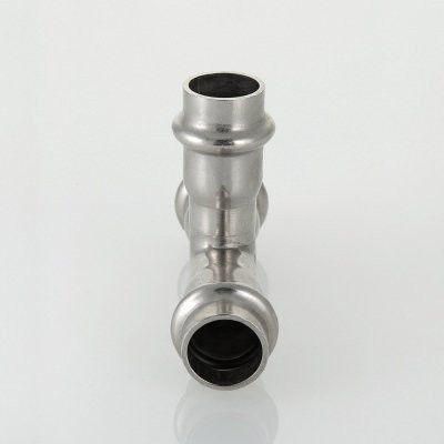 Тройник из нержавеющей стали Valtec 22х15х22