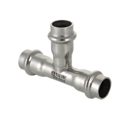 Тройник из нержавеющей стали Valtec 28
