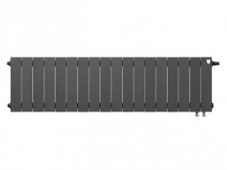 Биметаллический радиатор отопления Royal Thermo PianoForte 300 18 секций Noir Sable VDR