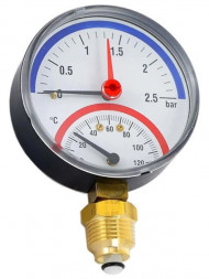 Термоманометр радиальный Watts FR 828(TMRA)
