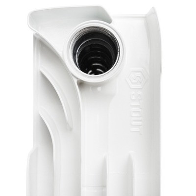 Биметаллический радиатор STOUT SPACE 350 8 секций (SRB-0310-035008)