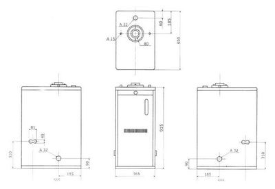 Дизельный котел 25 кВт Kiturami TURBO-21R (24.4) кВт