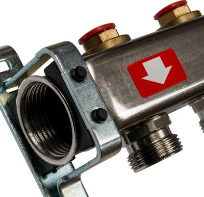 Коллектор с запорными клапанами STOUT SMS 0922 000012