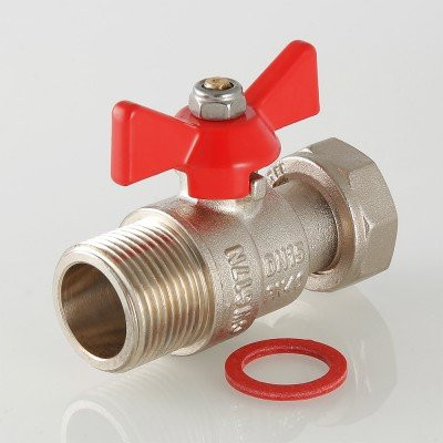 Кран шаровый с накидной гайкой 1&quot; VT.260.N.0606