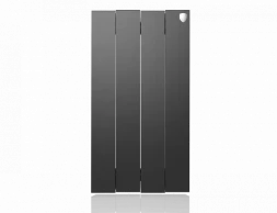 Биметаллический радиатор отопления Royal Thermo PianoForte 500 VD 4 секции Noir Sable