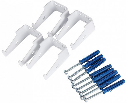 Стальной трубчатый радиатор 2-колончатый Rommer RST 2030/20 нижнее правое подключение RAL9016