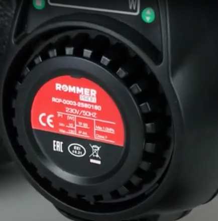 Насос для отопления Rommer ER 32/80-180 с гайками