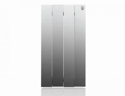 Биметаллический радиатор отопления Royal Thermo PianoForte 500 VD 4 секции Silver Satin