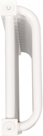 Стальной трубчатый радиатор 2-колончатый Rommer RST 2030/22 боковое подключение RAL9016