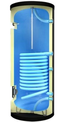 Бойлеры косвенного нагрева Federica Bugatti FBEBS 160 1 змеевик