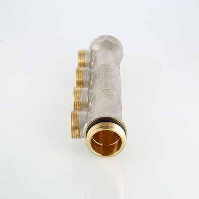 Коллектор Valtec 4 выхода х1&quot; х евроконус 3/4 VTc.500 NE