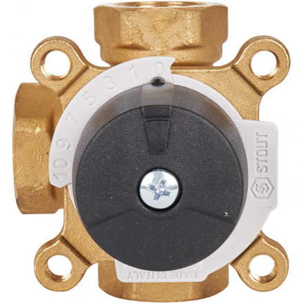 Смесительный клапан STOUT 3/4 KVs 6 м3/ч