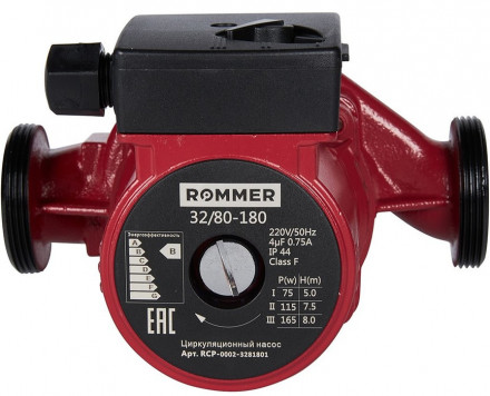 Насос для отопления Rommer 32/80-180