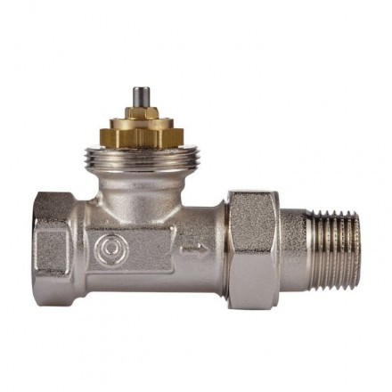Набор термостатический Royal Thermo прямой М30х1,5 1/2&quot; (никель)
