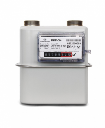 Счетчик газа ВКР-G4 Левый Газэлектроника
