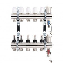 Коллекторная группа TIM 11 выходов KC011 без кранов латунь