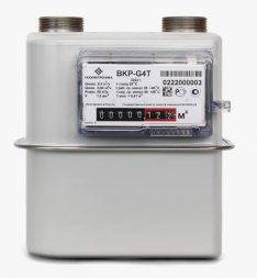 Счетчик газа ВКР-G4Т Левый Газэлектроника