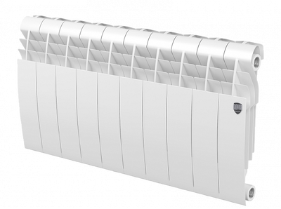 Биметаллический радиатор Royal Thermo Biliner 350 VD 10 секц. Bianco Traffico