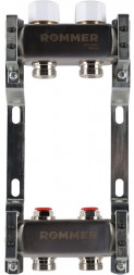Для отопления Rommer 1&quot;/3/4&quot;x2 с запорными клапанами (RMS-3200-000002)