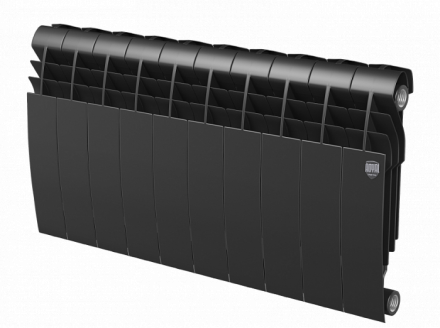 Биметаллический радиатор Royal Thermo Biliner 350 VD 10 секц. Noir Sable