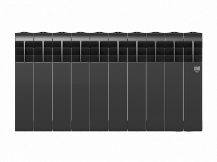 Биметаллический радиатор Royal Thermo Biliner 350 VD 10 секц. Noir Sable