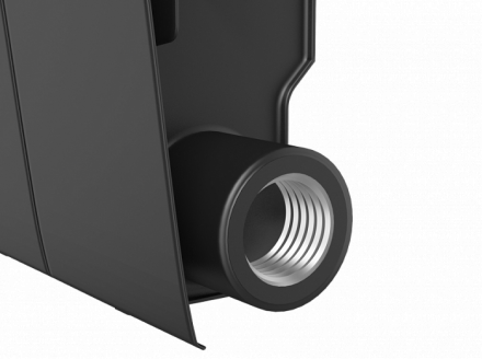 Биметаллический радиатор Royal Thermo Biliner 350 Noire Sable 8 секц.