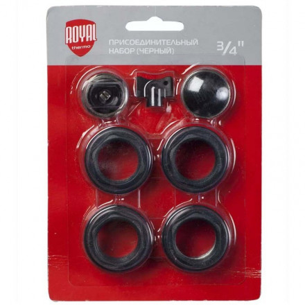 Набор присоединительный Royal Thermo Набор присоединительный 3/4 black