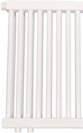 Стальной трубчатый радиатор 2-колончатый Rommer RST 2050/16 нижнее правое подключение RAL9016